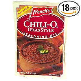 French's Chili-O Texas Style Seasoning Mix , 1.75-Ounce Packets (Pack of 18)