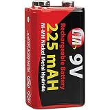 CTA DIGITAL 9V NiMH Rechargeable Battery