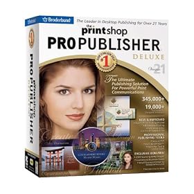 The Print Shop 21 Pro Pub Dlx By Broderbund by Encore