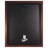 Mounted Memories Kansas City Royals Brown Framed Logo Jersey Case