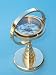 Brass Gimbaled Desk Stand Compass