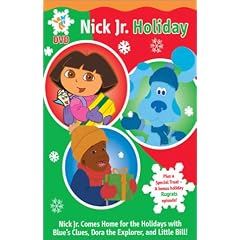 Nick Jr. Holiday DVD Sampler (Dora the Explorer/Blue's Clues/Little Bill/Rugrats)
