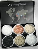 The finest salts of the world -- Salzkollektion -- 6 Salze -- 6 Länder