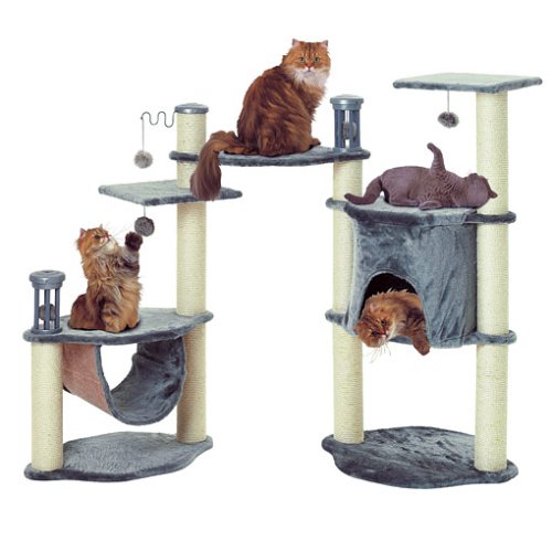 Karlie 33371 Kratzbaum Cat`s Empire Luxor, grau Preisvergleich
