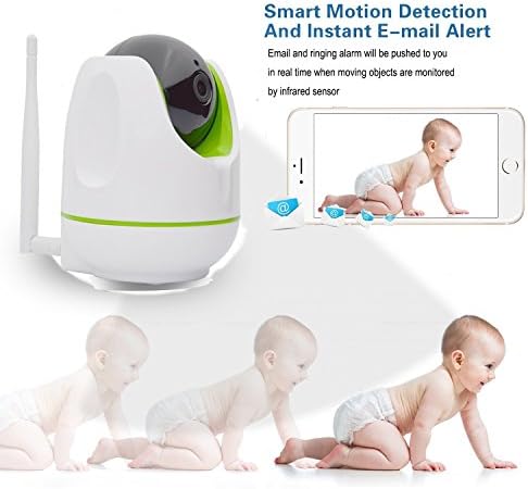 Baby Monitor - WiFi Video Camera Security Camera with Audio for iPhone/Samsung/Android