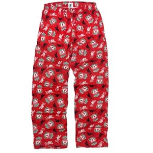 Liverpool FC Official Football Gift Mens Lounge Pants Pyjama Bottoms Red