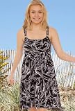 Beach Belle® Ernesta Plus Size Tank Dress - Plus Size Swimwear Plus Size Swimsuit