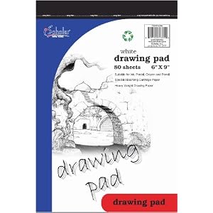 iScholar-Junior-Drawing-Tablet-80-Sheets-6-x-9-Inches-White-42080-