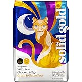 Solid Gold Indigo Moon Chicken Holistic Dry Cat Food, Chicken & Egg, Grain & Gluten Free, Cats & Kittens of All Life Stages, All Sizes, 12lb Bag