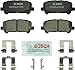 Bosch BC1281 QuietCast Premium Ceramic Disc Brake Pad Set For: Acura MDX, ZDX; Honda Odyssey, Pilot, Rear