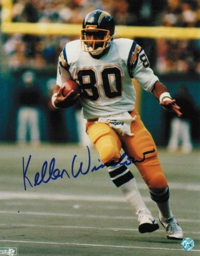 Kellen Winslow Autographed/Hand Signed San Diego Chargers 8x10 Photo