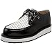 T.U.K. Unisex A7645 Fashion Sneaker,Black/White,Men's 11 M/Women's 13 M