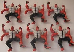 Ben 10 Fourarms PVC Figure 6 Pack Great for Party Favors