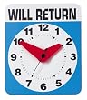Kikkerland Will Return Wall Clock