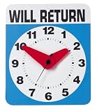 Kikkerland Will Return Wall Clock
