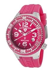 Swiss Legend Womens 11044P-015 Neptune Pink Dial Pink Silicone Watch