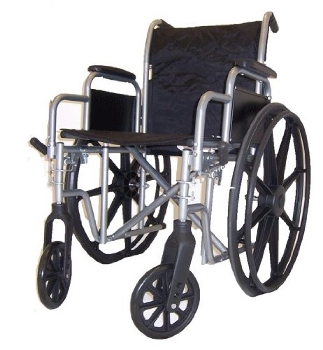 Where to buy Self Transport Folding Wheelchair with Detachable Desk Armrests, Swing-away Detachable Elevating Leg Rests, Solid Castors and Large Rolling Rear Wheels.