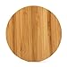 Qi Wireless Charger, GMYLE Wood Series Ultra-Slim Qi Charging Pad for Samsung Galaxy S7 / S6 / Edge / Plus, Note 5, Nexus and all Qi-Enabled Devices - Bamboo