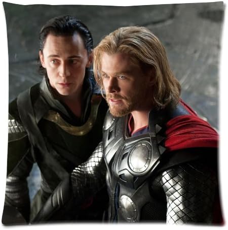 Every New Day Superhero Series Thor Vs Loki Unique Custom Zippered Pillow Cases 18x18 inches(45x45cm) (Two sides) by Pillow Thor