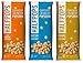 Halfpops Gluten Free Non-GMO Curiously Crunchy Popcorn 3 Flavor Variety