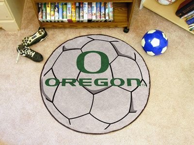 Buy Oregon Ducks NCAA Soccer Ball Round Floor Mat (29) by Fan Mats