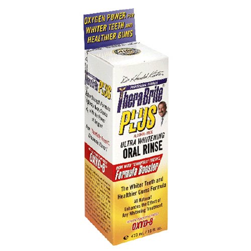 Dr. Katz TheraBrite Plus Ultra Whitening Oral Rinse, Cinnfully Fresh Cinnamon Flavor ,... by Dr. Harold Katz
