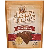 Jerky Treats Plus Dog Snacks with American Beef - Now in a 3.5 Lbs Reusable B