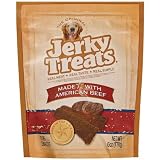 Best Price Jerky Treats Plus Dog Snacks with American Beef - Now in a 3.5 Lbs Reusable B