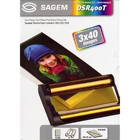 DSR400T - Sagem Photo Easy Series Printing Kit (120 Sheets)