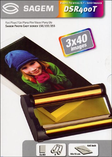 Sagem DSR 400 T 120 Blatt inkl. Folie