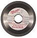 Milwaukee 49-93-8005 4-Inch Dry Cutting Continuous Rim Diamond Saw Blade with 7/8-Inch Arbor and 5/8-Inch Bushing