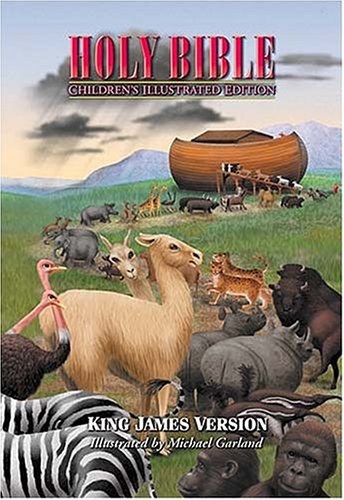 Holy Bible, Children's Illustrated Edition Beautiful Art To Draw Kids Into The Scriptures