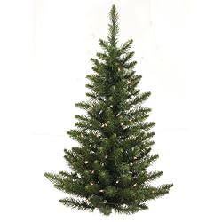 3' Pre-Lit Camdon Fir Artificial Christmas Wall or Door Tree - Clear Lights