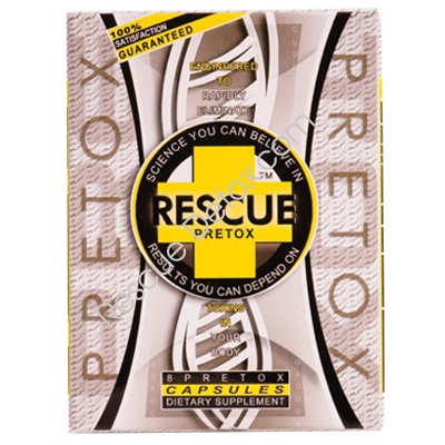 RESCUE DETOX PRETOX CAPSULES