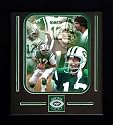 Joe Namath Framed Photo Career Collage with New York Jets Medallion - New York Jets NFL Football
