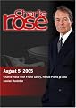 Charlie Rose with Frank Gehry, Renzo Piano & Ada Louise Huxtable (August 5, 2005)