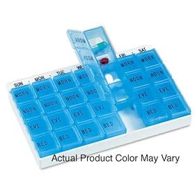 Medi-Chest - Pill Organizer Dispenser Planner by Apex Healthcare Products