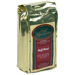 Caffe Appassionato Bluff Blend Ground Coffee, 12-Ounce Bag (Pack of 3)