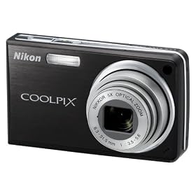 Nikon Coolpix S550 Digital Camera - Urban Black (10.0MP, 5x Optical Zoom) 2.5 inch LCD