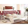 Metallbett Denise Altwei� - versch. Gr��en - Gestell Metall - Farbe Altwei� - Gr��e 140x200