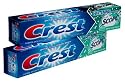 Crest Whitening Toothpaste Plus Scope, Minty Fresh, 6.2-Ounce Tubes 2-Count Packages (Pack of 3)
