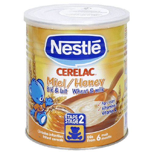Nestle Cerelac, Honey, 14.1-Ounce Cans (Pack of 4) by Cerelac