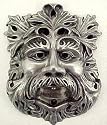Cool Celtic Green Man Wall Mounted Bottle Opener