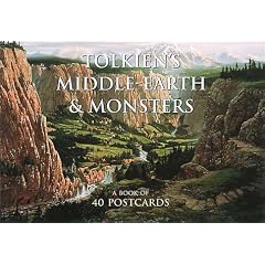 Tolkiens Middle Earth & Monsters, Postcard Book