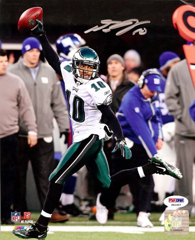 DeSean Jackson Autographed Eagles 8x10 Photo PSA/DNA