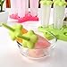 CHICHIC Popsicle Molds, Ice Pop Maker, Ice Pop Molds, BPA-Free, Repeated Use, Set of 6, Pink