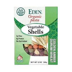 Eden Organic Vegetable Shells, 12-Ounce Packages (Pack of 6)