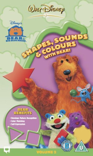 Bear in the Big Blue House - Shapes, Sounds & Colours [VHS]