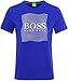 Hugo Boss Green Modern Fit Tee 8 T-Shirt Blue L