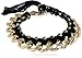 Amazon Collection Threaded Gold-Tone Chain Link Bracelet, 7